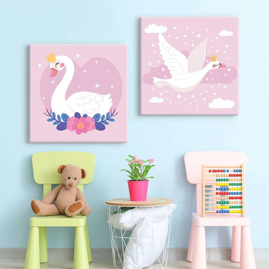 Caravelshop Детска Двойно Стена 50x50бр