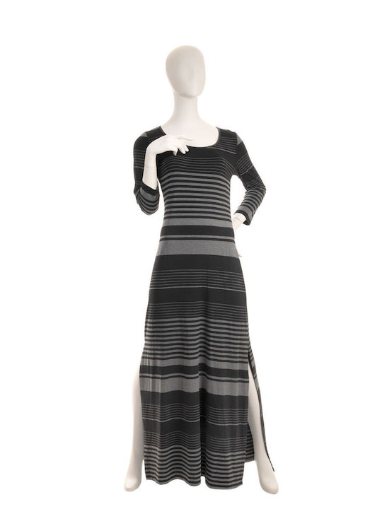 Lui E Lei Maxi Dress Black