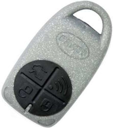 Gemini Car Key Shell with Blade with 4 Buttons