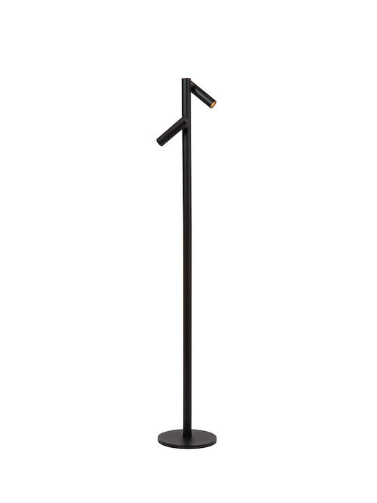 Lucide Lightning LED Floor Lamp H120cm. with Warm White Light 256lm Black