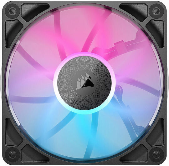 Corsair iCue Link RX120 Case Fan (2100rpm / 74.2cfm) with RGB Lighting and 4-Pin PWM Connection