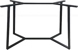 Zita Plus Bistro Основа За Бар Маса С Регулатор Металик 110x60x93см
