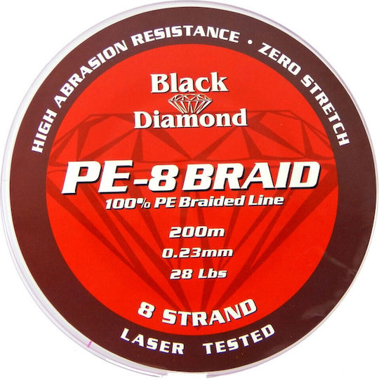 Black Diamond Fishing Filament 200m / 0.25mm / 13.6kg