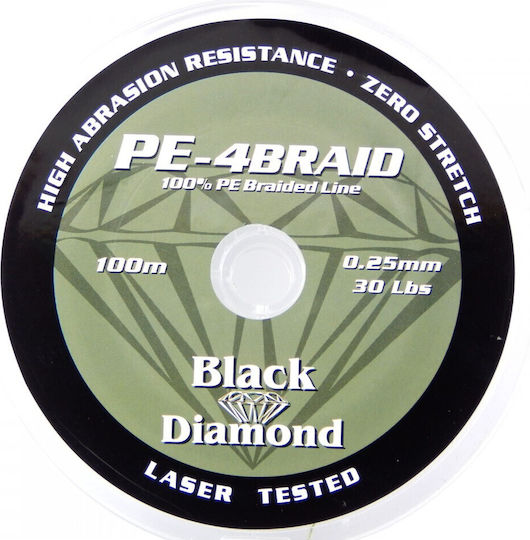 Black Diamond Fishing Filament 100m / 0.4mm / 31.75kg