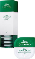 VT Cosmetics Cica Mască de Față pentru Curățare / Hidratare cu Argilă și Ceai Verde 10buc 7.5gr