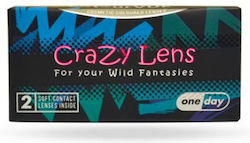 ColourVUE Crazy Lens Blood Shot 2 Ημερήσιοι Έγχρωμοι Χωρίς Διοπτρία Φακοί Επαφής Υδρογέλης