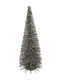 Weihnachtsdekoration Schneebedeckt Baum 70cm Silber