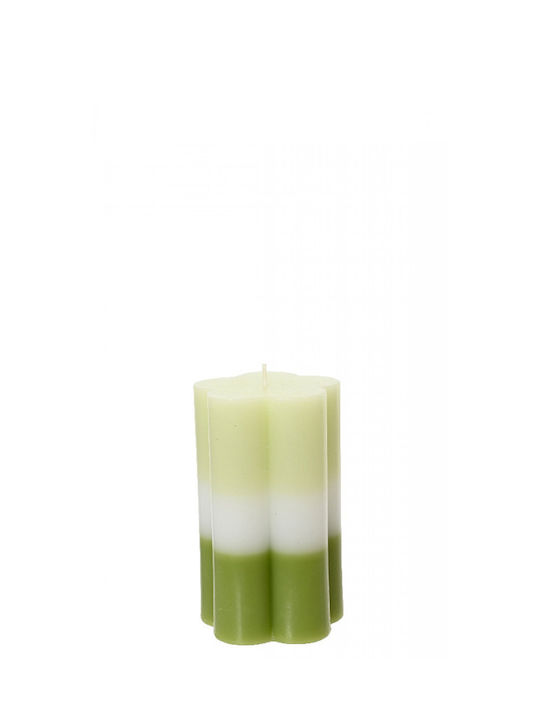 Kaemingk Scented Candle Green 7x12cm 1pcs