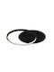 Lucide Lightning Light fixture Ceiling Mount Light Black with Integrated LED