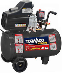 Cresman Tornado 250R Κομπρεσέρ Αέρος 3hp / 50lt Cresman Tornado 250R Κομπρεσέρ Αέρος 3hp / 50lt