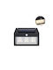 Solar Wandmontierte Außenleuchte LED IP65 mit Warmweiß Licht 18x22εκ.