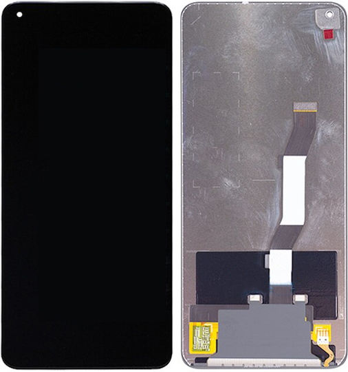 Xiaomi Οθόνη με Μηχανισμό Αφής και Πλαίσιο για Xiaomi Mi 10T 5G, Mi 10T Pro 5G (Μαύρο)