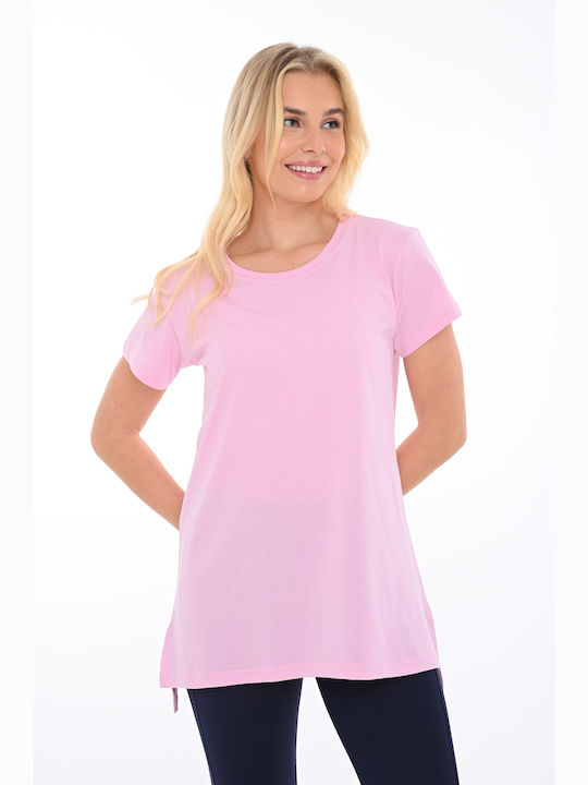 Bodymove Feminin Tricou Polka Dot Roz