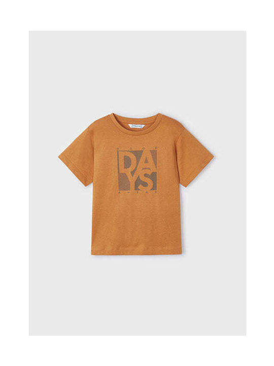 Mayoral Kids' T-shirt Orange