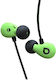 Pegasus 6854455877 În ureche Handsfree cu două căști cu mufă 3.5mm Verde
