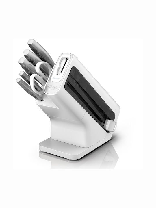 Ninja StaySharp Knife Set with Block from Stainless Steel 6pcs