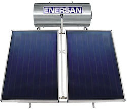 Enersan Încălzitor solar de apă 200lt Sticlă Energie Triplă Pompă de căldură 4 m² Selectiv