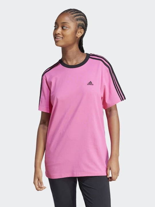 Adidas Γυναικείο Αθλητικό T-shirt Φούξια