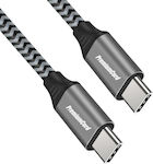 PremiumCord USB 2.0 Cable USB-C male - USB-C Black 1.5m (ku31cw15)