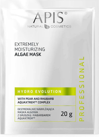 Apis Apis_hydro Evolution Moisturizing Algae Mask Extremely Moisturizing Algae Mask With Pear And Rhubarb 20g