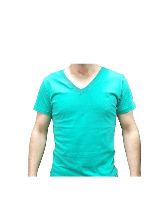 Bodymove Ανδρικό T-shirt Κοντομάνικο Πράσινο