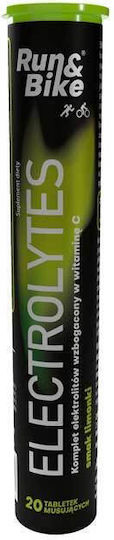 ActivLab Run & Bike Electrolytes Lime 20 ταμπλέτες