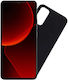 Volte-Tel Back Cover Σιλικόνης με Λουράκι Μαύρο (Xiaomi 13T / 13T Pro)