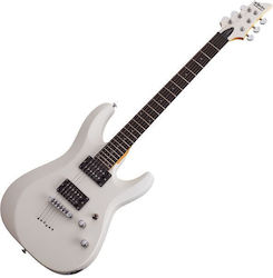 Schecter C-6 Deluxe Satin White Ηλεκτρική Κιθάρα