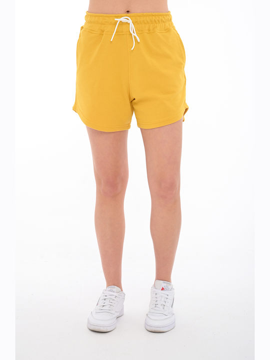Bodymove Γυναικείο Σορτς Mustard