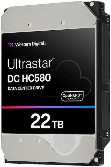 Western Digital Ultrastar DC HC580 22TB Хард диск Σκληρи дискове 3.5" SATA III 7200обороти в минута за Server 0F62785