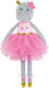 Toy Plush Musical Jemini 40cm Ballerina Hippopotamus