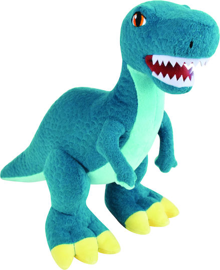 Jucărie de pluș muzicală Jemini cu lumină, Velociraptor, 25cm