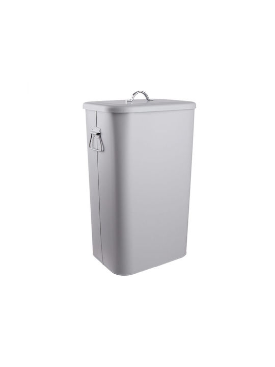 Butlers Grove Binster Κάδος Απορριμμάτων Μεταλλικός Γκρι 41lt