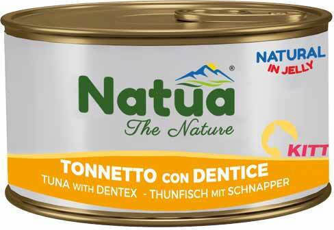 Natua Υγρή Τροφή για Ανήλικες Γάτες σε Κονσέρβα με Τόνο 85gr