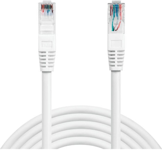 Vivanco U/UTP Cat.6 (Gigabit) Καλώδιο Δικτύου Ethernet 3m Λευκό