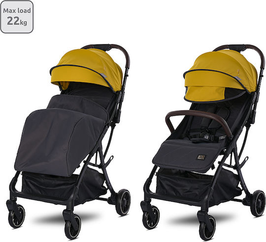 Lorelli Minori Kinderwagen Geeignet für Neugeborene Lemon Curry