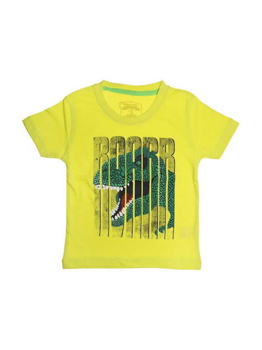 Ifba Kids Παιδικό T-shirt Κίτρινο