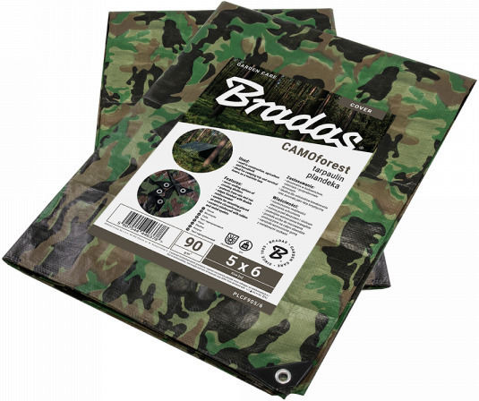 Bradas Αδιάβροχος Μουσαμάς 90gr/m² 5x3μ. Ελαφρού Τύπου