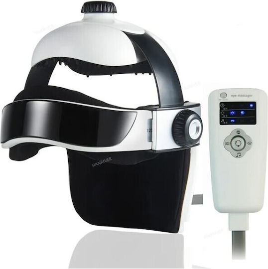 Massage Device for the Head with Vibration and Infrared