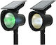 Lumineo Set of 2 Stake Solar Lights 25lm 13cmx11cmx42.5cmcm