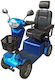 Vita Orthopaedics Vita Orthopaedics Rollstuhl Scooter mit Einfacher Rücken 09-2-160 Blau