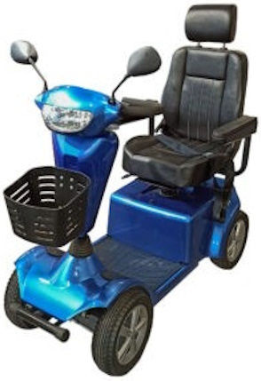 Vita Orthopaedics Vita Orthopaedics Rollstuhl Scooter mit Einfacher Rücken 09-2-160 Blau