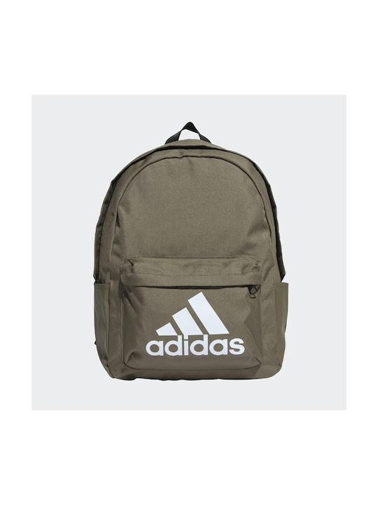 Adidas Classic Badge Sport Men's Fabric Backpack Khaki