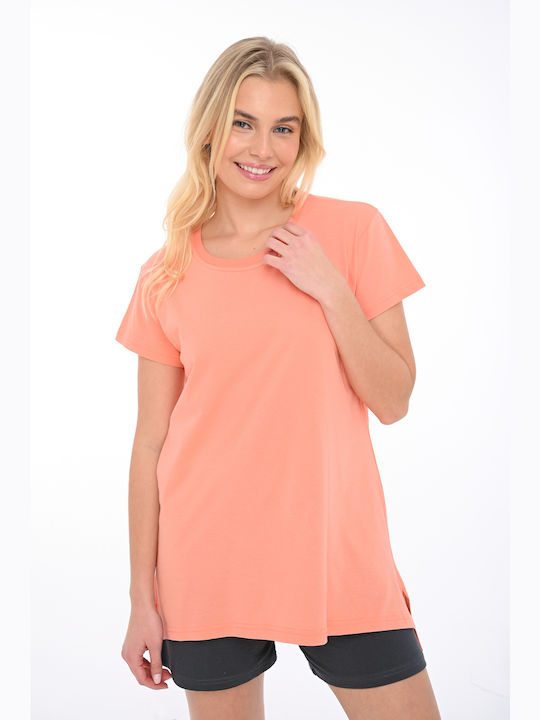 Bodymove Damen T-Shirt Orange