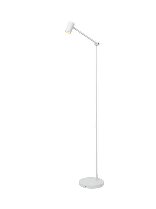 Lucide Lightning LED Floor Lamp with Warm White Light White