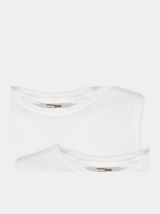 Мъжки Тениски Без Ръкави Бяла 2Pack