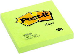 Post-it Χαρτάκια σε Κύβο Πράσινα 7.6x7.6εκ.