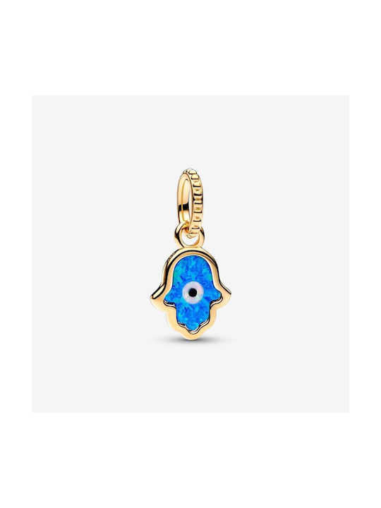 Pandora Charm Amulet Eye Gold Plated