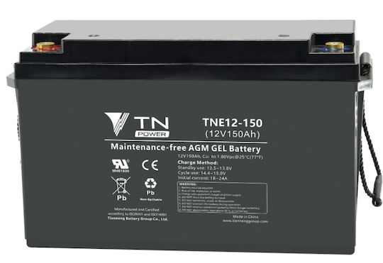 Tianneng Baterie Fotovoltaică AGA Tip închis 12V 150Ah C20 (13-TNE12-150)