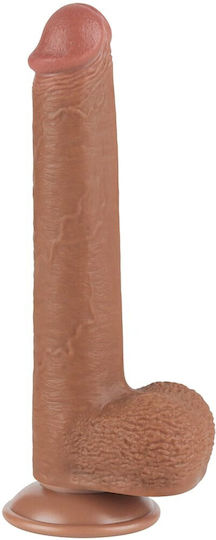 Dildo Sliding Skin 9 Brown (έως 18 Δόσεις)